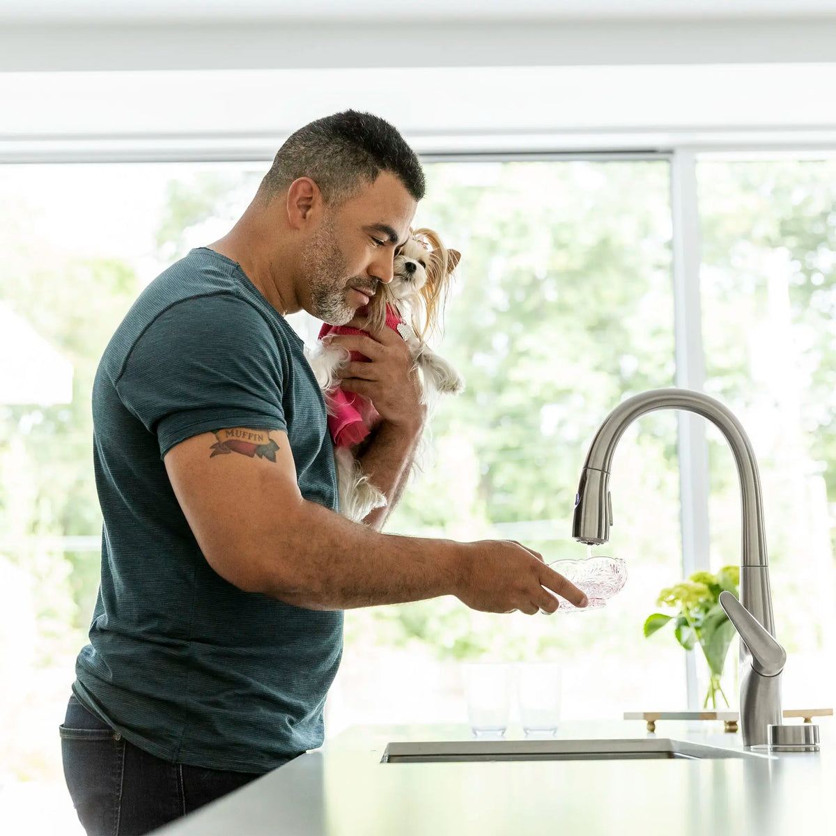 American Standard Saybrook Single-Handle Pull-Down Dual Spray Kitchen Faucet 1.5 gpm/5.7 L/min With Filter - details