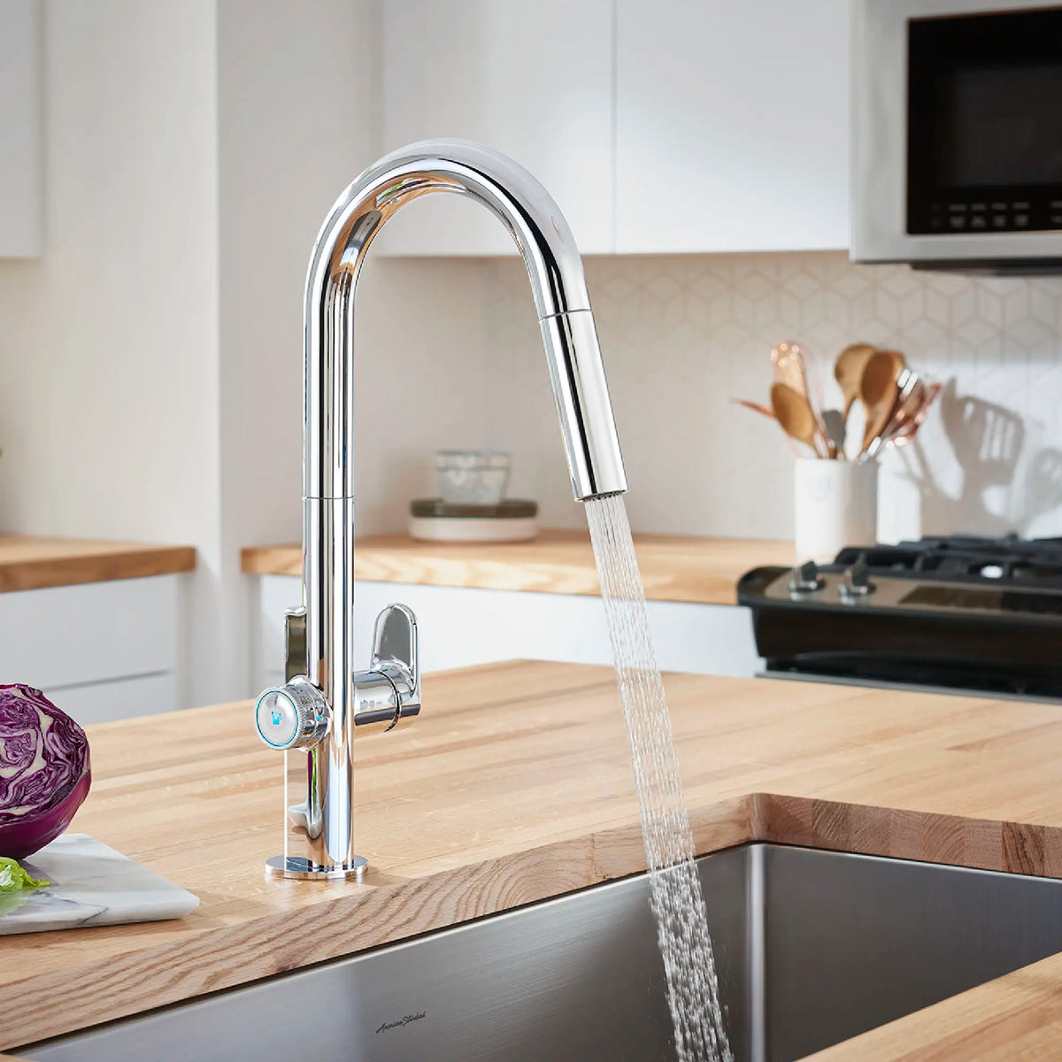 American Standard Beale MeasureFill 2-Handle Pull-Down Dual Spray Kitchen Faucet 1.5 gpm/5.7 L/min With MeasureFill Dial - details