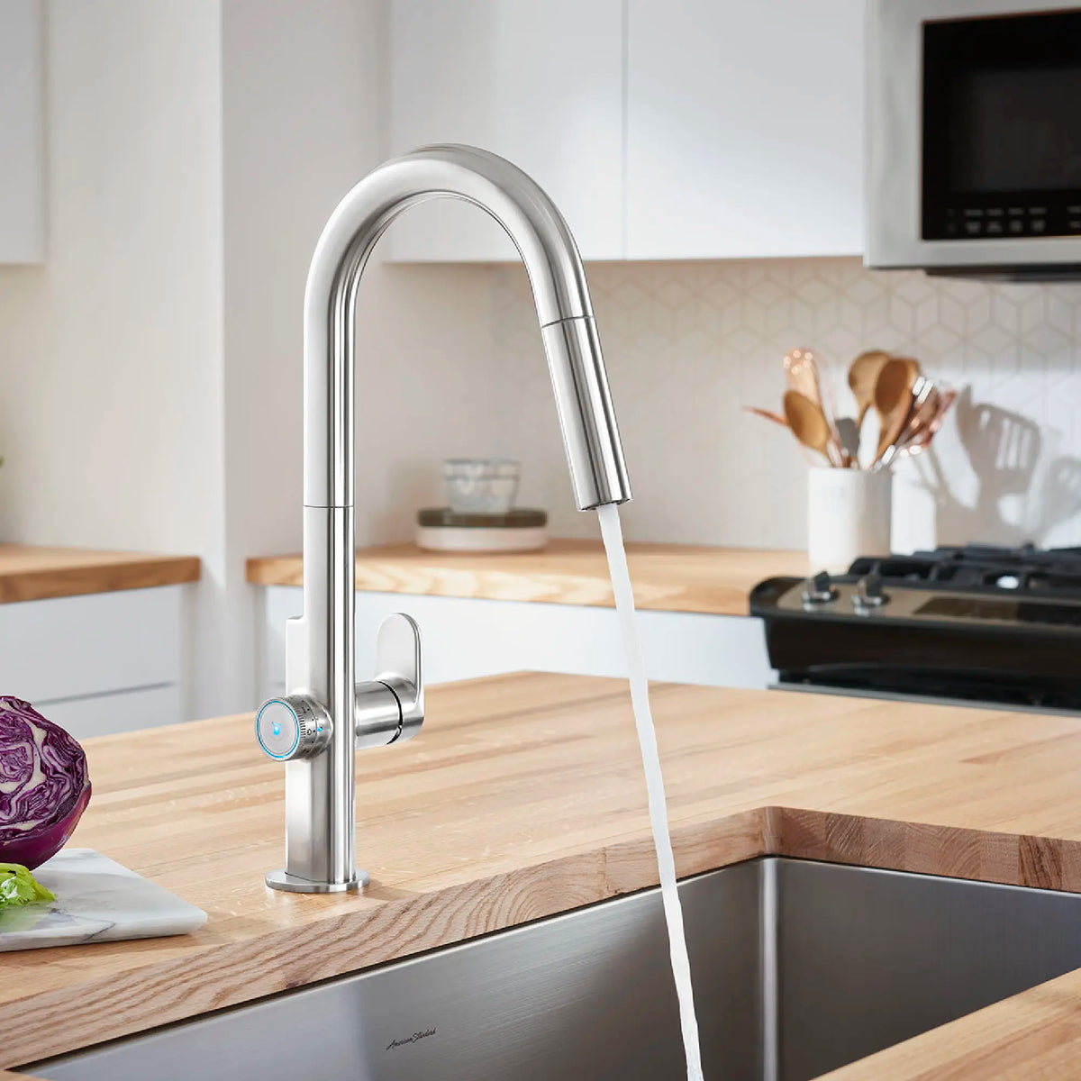 American Standard Beale MeasureFill 2-Handle Pull-Down Dual Spray Kitchen Faucet 1.5 gpm/5.7 L/min With MeasureFill Dial - details