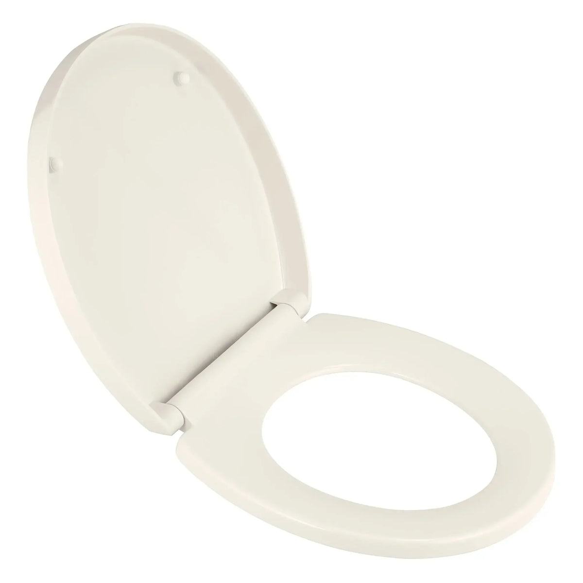 American Standard Telescoping Slow-Close & Easy Lift-Off Round Front Toilet Seat - details