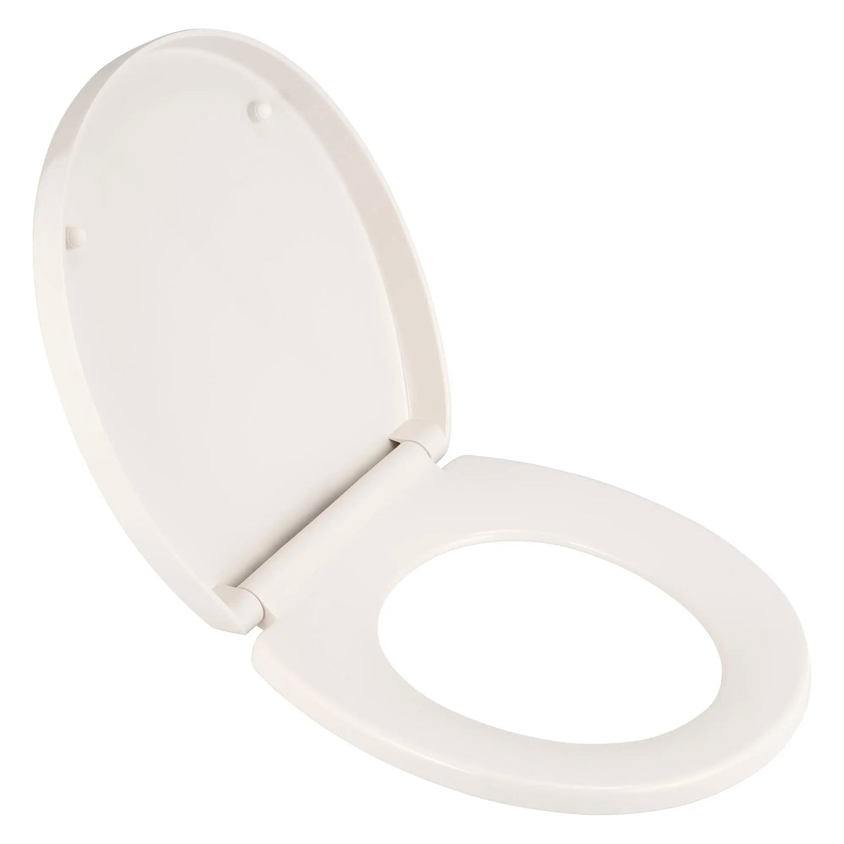 American Standard Telescoping Slow-Close & Easy Lift-Off Round Front Toilet Seat - details
