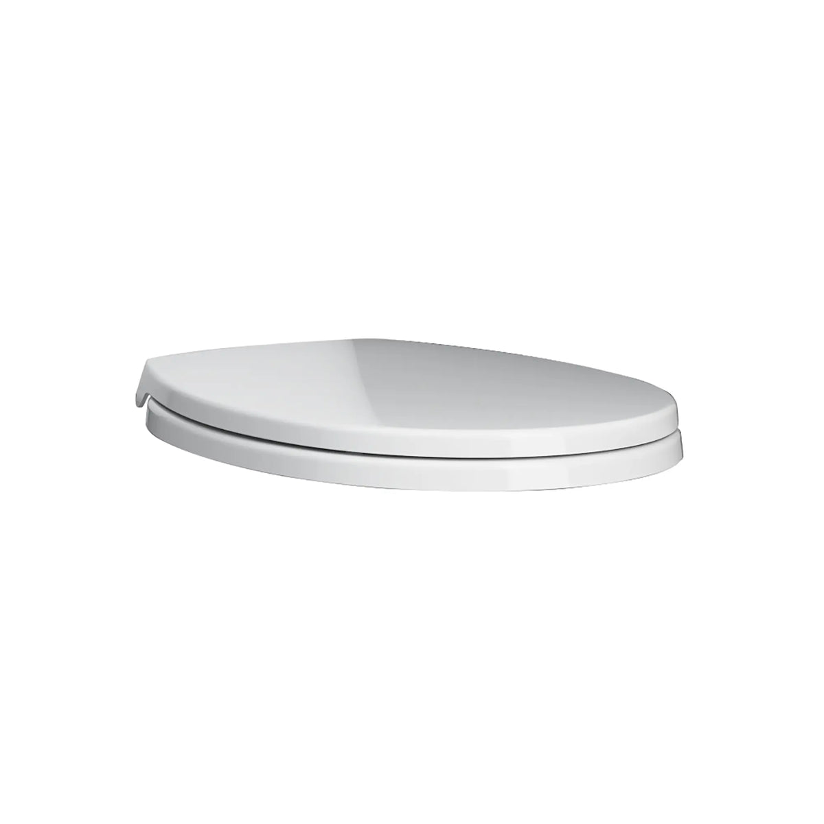 American Standard Slow-Close Lift-Off Bottom-Mount Round Toilet Seat with EverClean - White
