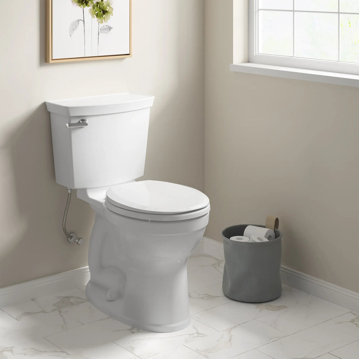 American Standard Champion Slow-Close & Easy Lift-Off Round Front Toilet Seat - details