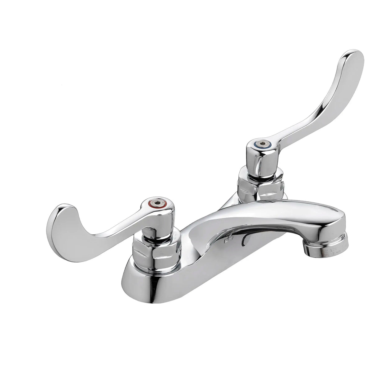 American Standard Monterrey 4-Inch Centerset Cast Faucet With Wrist Blade Handles 0.5 gpm/1.9 Lpm - Polished Chrome