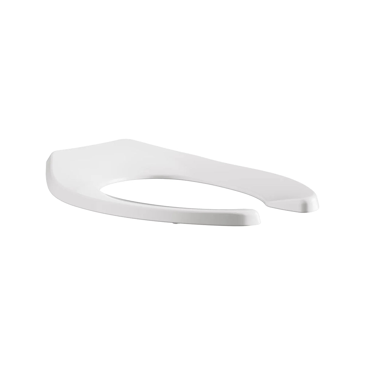 American Standard Commercial Heavy Duty Open Front Elongated Toilet Seat - details