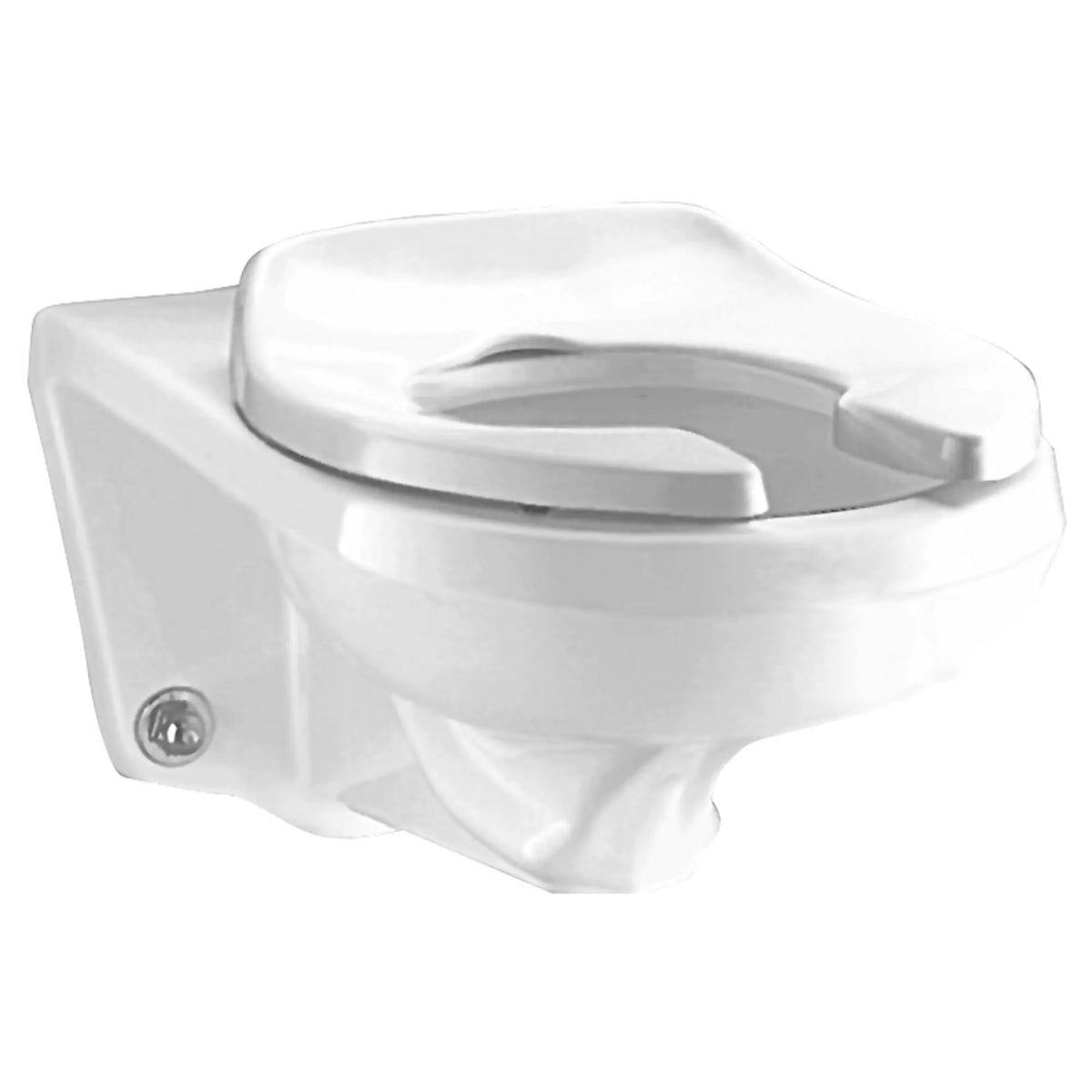 American Standard Commercial Heavy Duty Open Front Elongated Toilet Seat - details