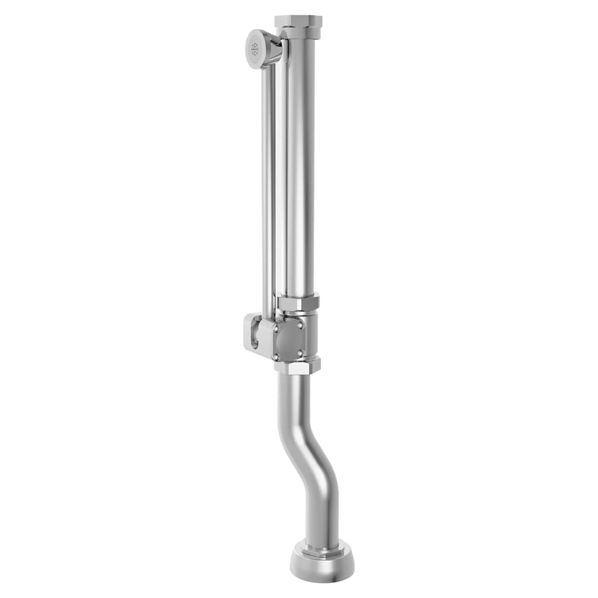 American Standard Bedpan Washer Diverter Assembly With Offset Tube 6047815 - Polished Chrome