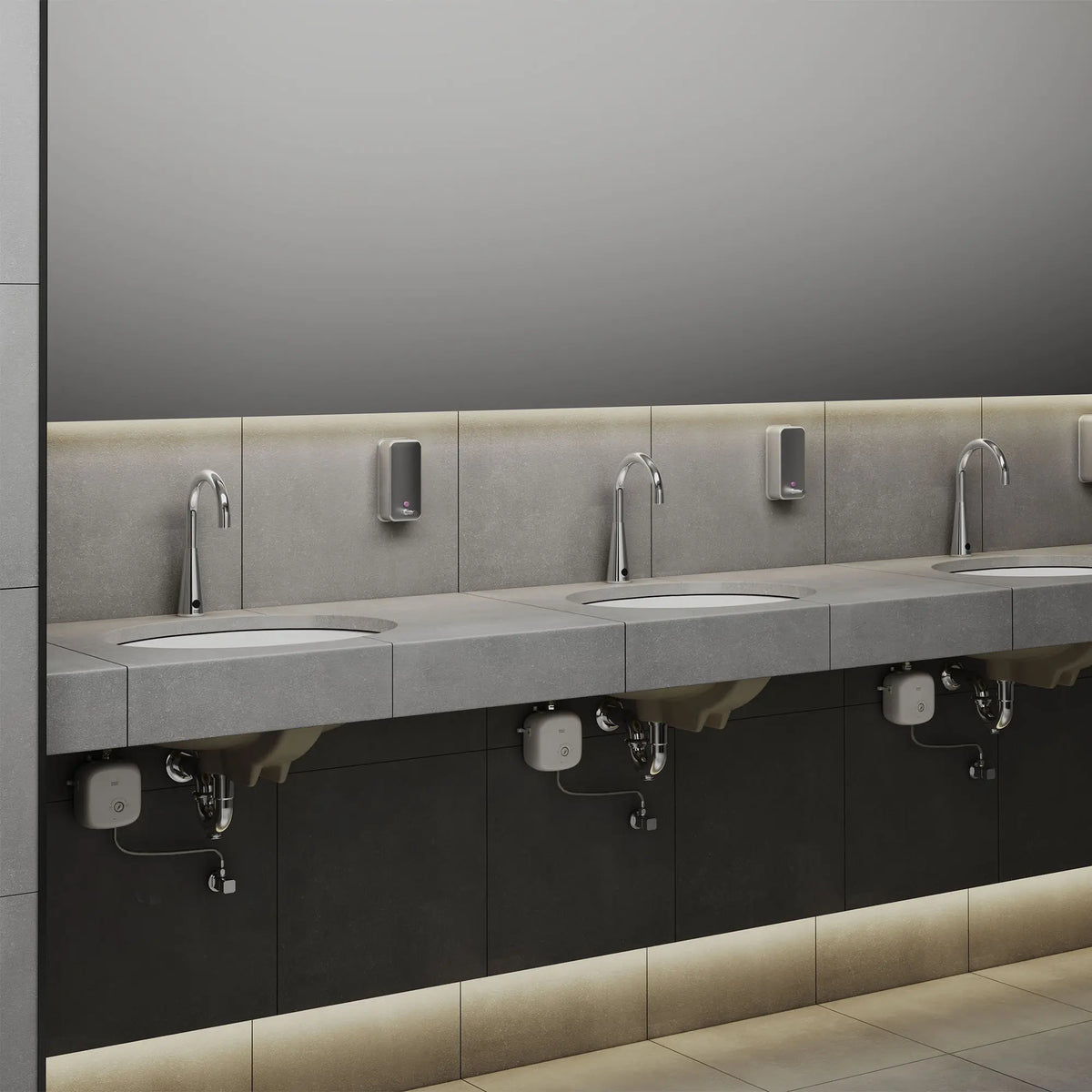 American Standard Selectronic IC Touchless Faucet, Base Model, 1.5 gpm/5.7 Lpm Laminar Flow in Base - details