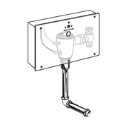American Standard Ultima Selectronic Concealed Urinal Flush Valve with Wall Box, Base Model, Piston-Type, 0.5 gpf/1.9 Lpf - No Finish