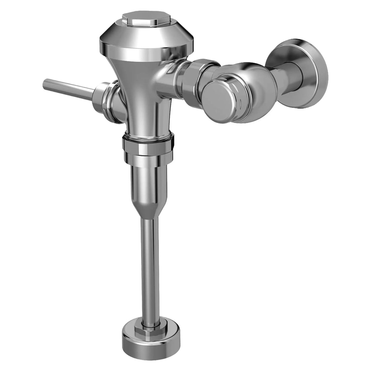 American Standard Ultima Manual Urinal Flush Valve, Diaphragm-Type, 0.125 gpf/0.5 Lpf - Polished Chrome