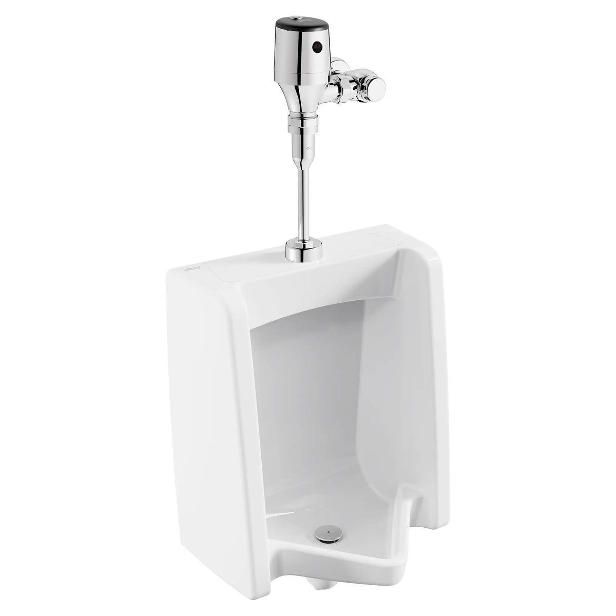 American Standard Ultima Selectronic Exposed Urinal Flush Valve, Diaphragm Type, Battery, 0.125 gpf/0.5 Lpf - Polished Chrome