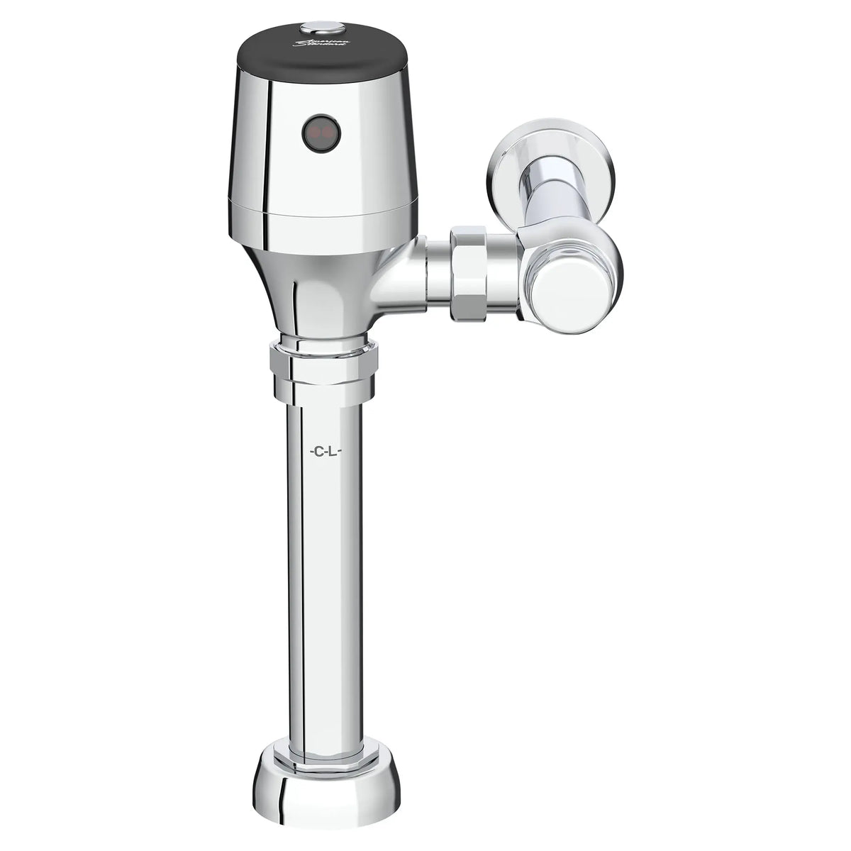 American Standard Ultima Selectronic Exposed Toilet Flush Valve, Diaphragm Type, Battery, 1.1 gpf/4.2 Lpf - Polished Chrome
