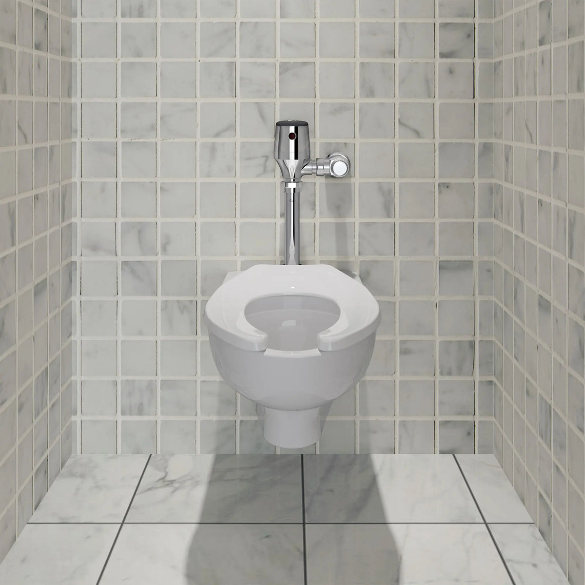 American Standard Ultima Selectronic Exposed Toilet Flush Valve, Diaphragm Type, Base Model, Dual Flush 1.28/1.1 gpf (4.8/4.2 Lpf) - product view