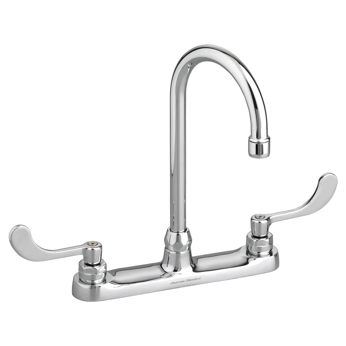 American Standard Monterrey Top Mount Kitchen Faucet With Gooseneck Spout and Lever Handles 1.5 gpm/5.7 L/min - product view