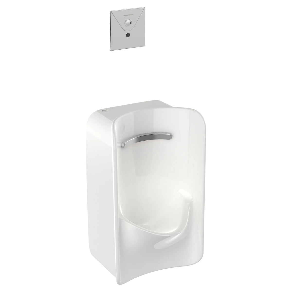 American Standard Greenbrook 0.125 - 0.5 gpf (0.47 - 1.9 Lpf) Back Spud Urinal with EverClean - details