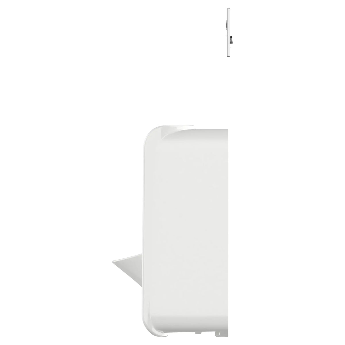 American Standard Greenbrook 0.125 - 0.5 gpf (0.47 - 1.9 Lpf) Back Spud Urinal with EverClean - details