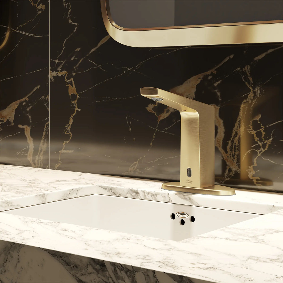 American Standard Paradigm Selectronic Touchless Faucet, Battery-Powered With SmarTherm Safety Shut-Off + ADM, 0.5 gpm/1.9 Lpm - details