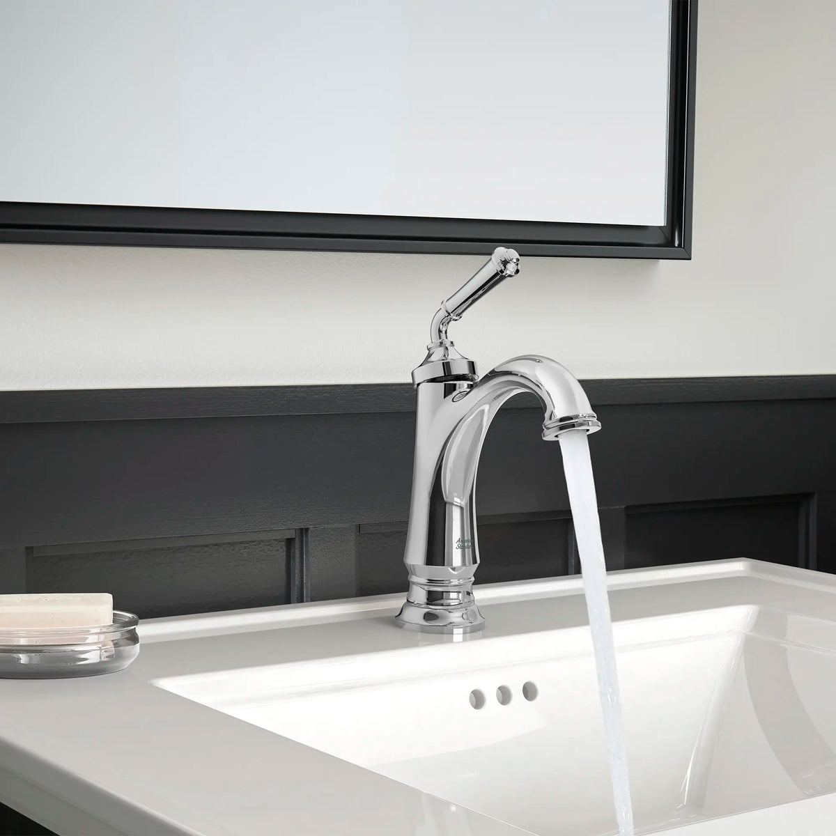 American Standard Delancey Single Hole Single-Handle Bathroom Faucet 1.2 gpm/4.5 L/min With Lever Handle - details