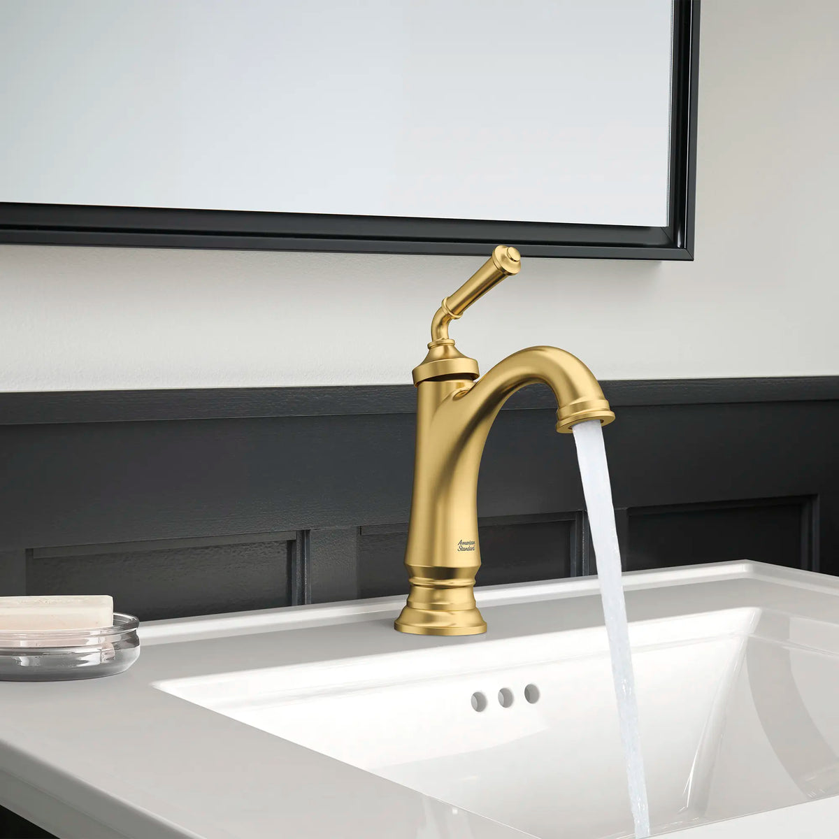 American Standard Delancey Single Hole Single-Handle Bathroom Faucet 1.2 gpm/4.5 L/min With Lever Handle - details