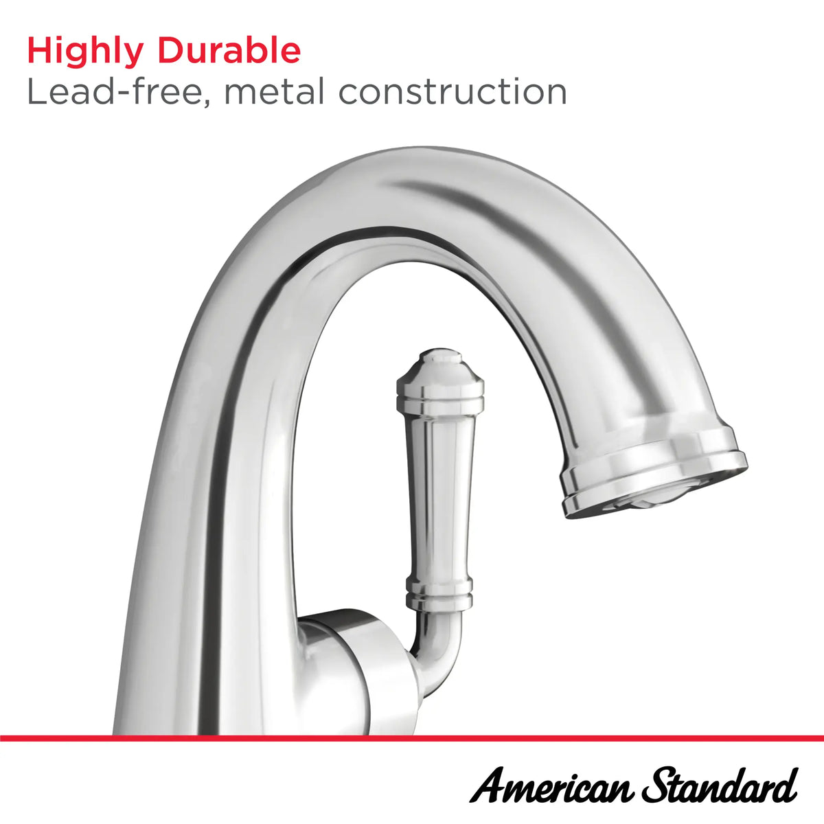 American Standard Delancey Single Hole Single-Handle Bathroom Faucet 1.2 gpm/4.5 L/min With Lever Handle - details