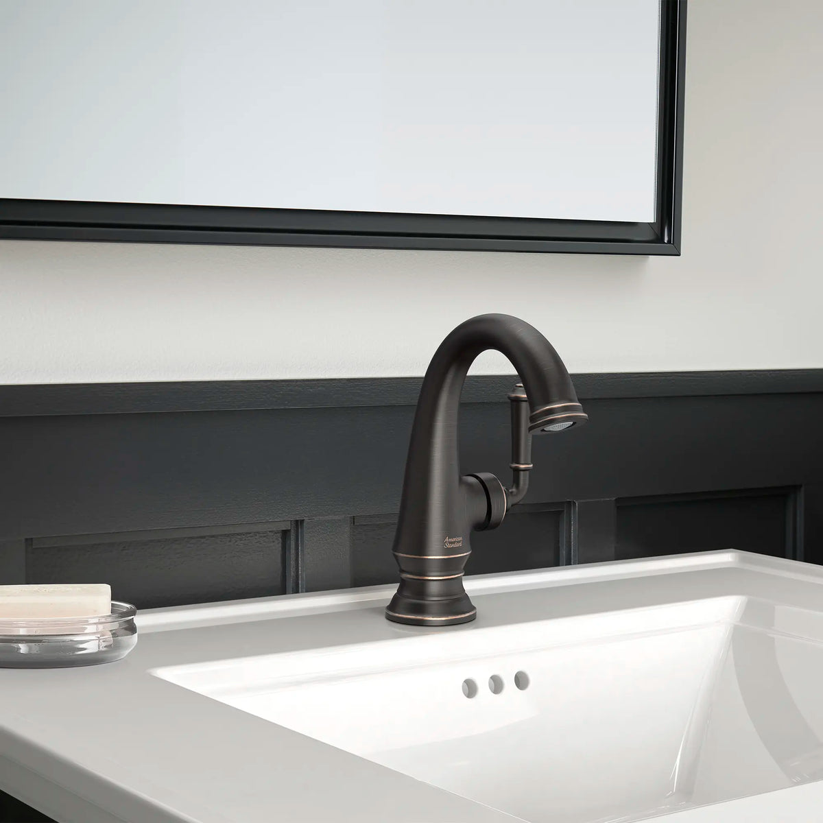 American Standard Delancey Single Hole Single-Handle Bathroom Faucet 1.2 gpm/4.5 L/min With Lever Handle - details