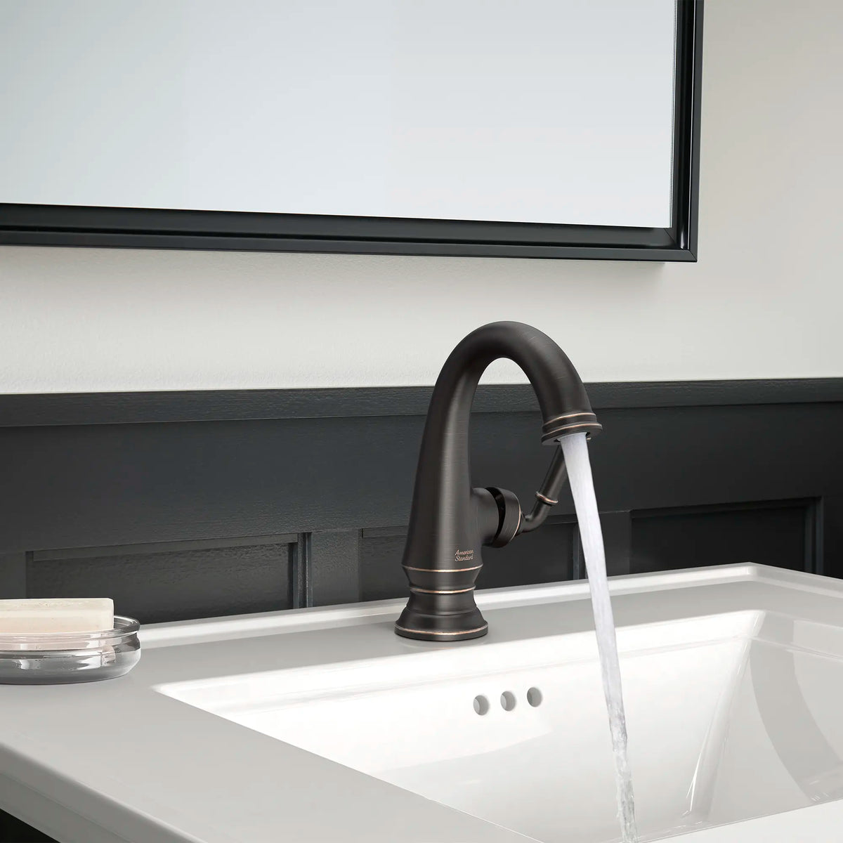 American Standard Delancey Single Hole Single-Handle Bathroom Faucet 1.2 gpm/4.5 L/min With Lever Handle - details