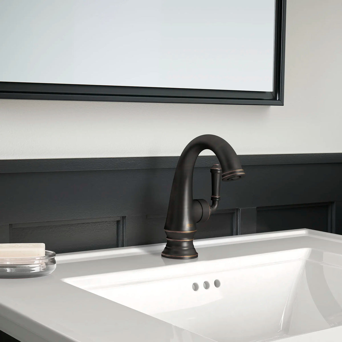 American Standard Delancey Single Hole Single-Handle Bathroom Faucet 1.2 gpm/4.5 L/min With Lever Handle - details