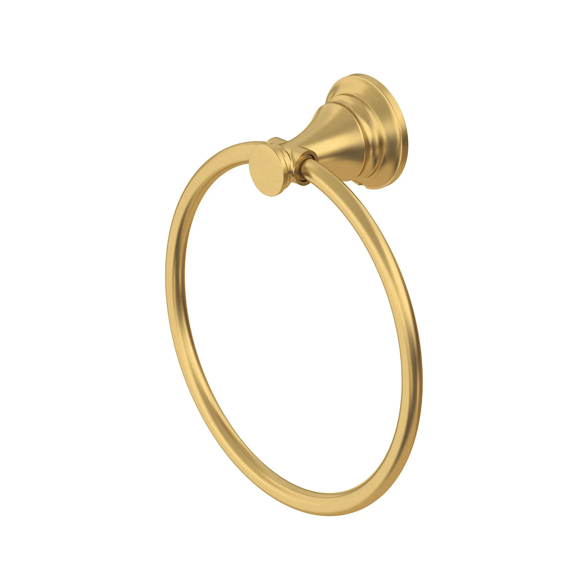 American Standard Delancey Towel Ring 7052190 - Brushed Cool Sunrise