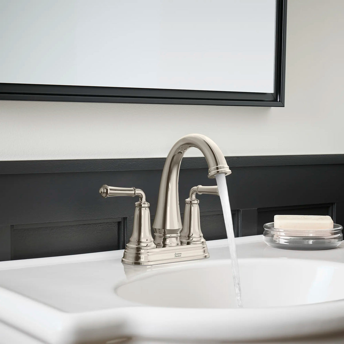 American Standard Delancey 4-Inch Centerset 2-Handle Bathroom Faucet 1.2gpm/4.5 L/min With Lever Handles - details