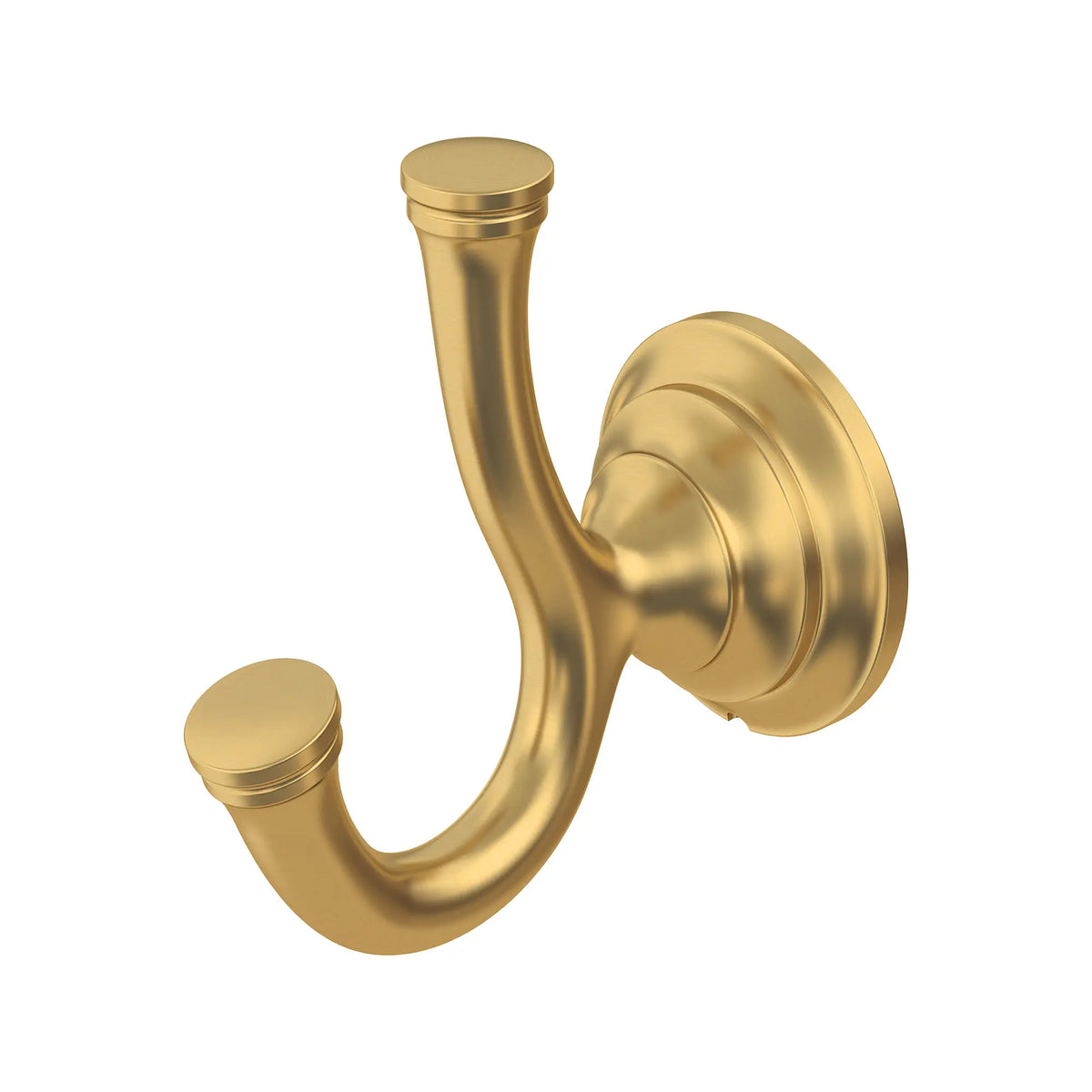 American Standard Delancey Double Robe Hook 7052210 - Brushed Cool Sunrise