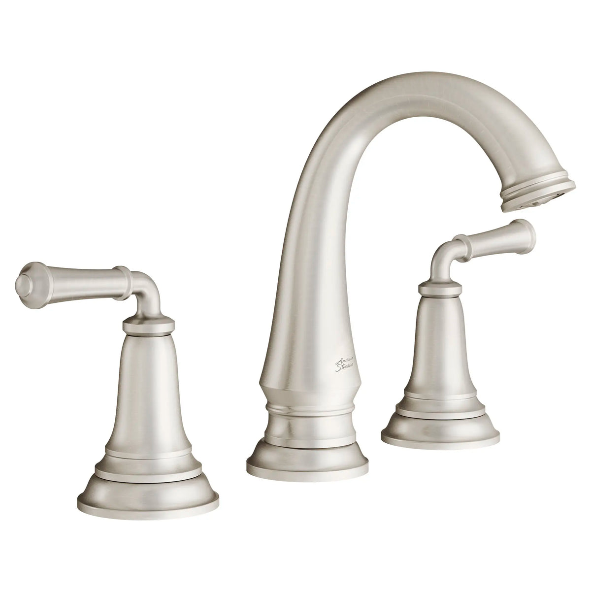 American Standard Delancey 8-Inch Widespread 2-Handle Bathroom Faucet 1.2 gpm/4.5 L/min With Lever Handles - Brushed Nickel