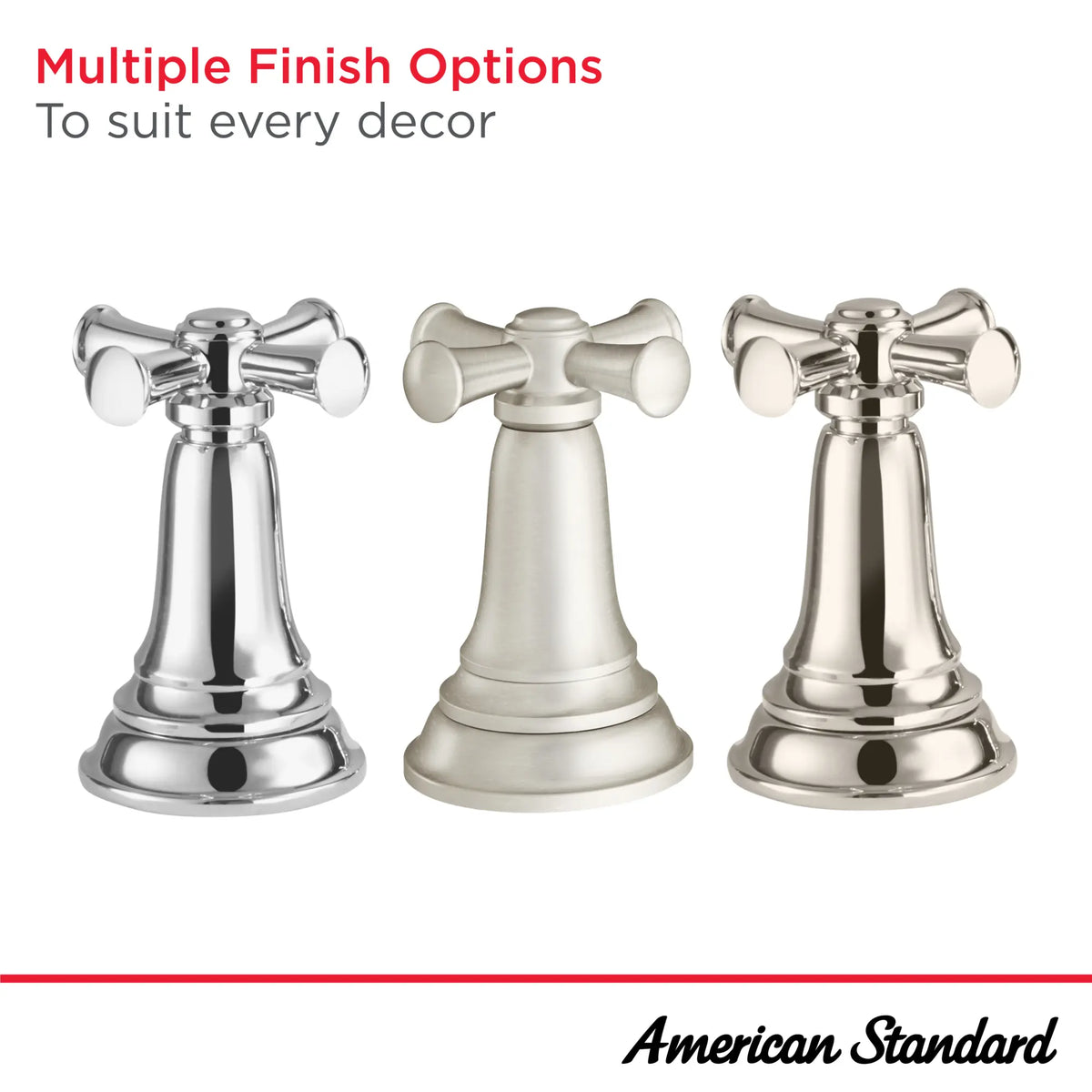 American Standard Delancey 8-Inch Widespread 2-Handle Bathroom Faucet 1.2 gpm/4.5 L/min With Cross Handles - details