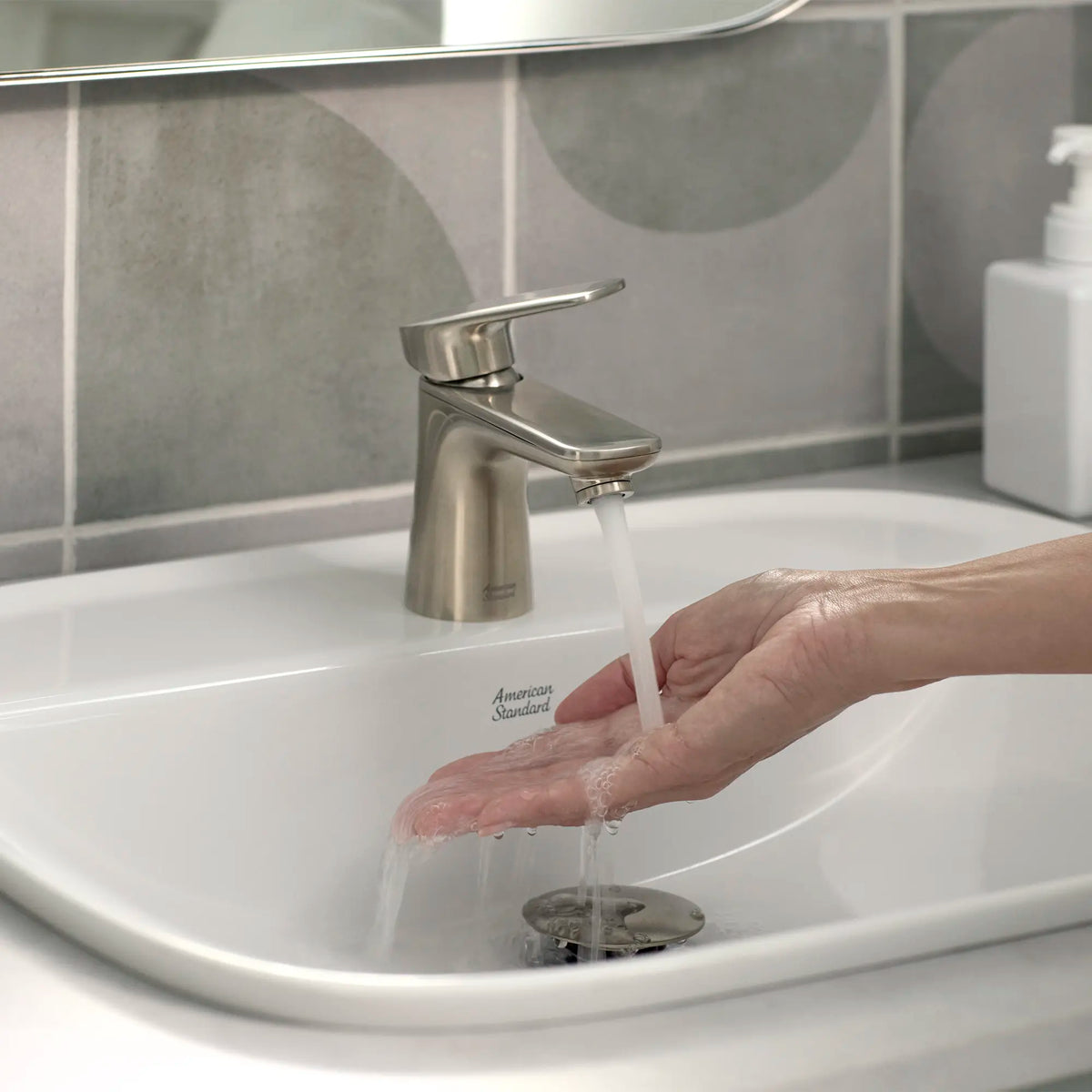 American Standard Aspirations Single-Handle Petite Bathroom Faucet 1.2 gpm/ 4.5 L/min With Lever Handle - details
