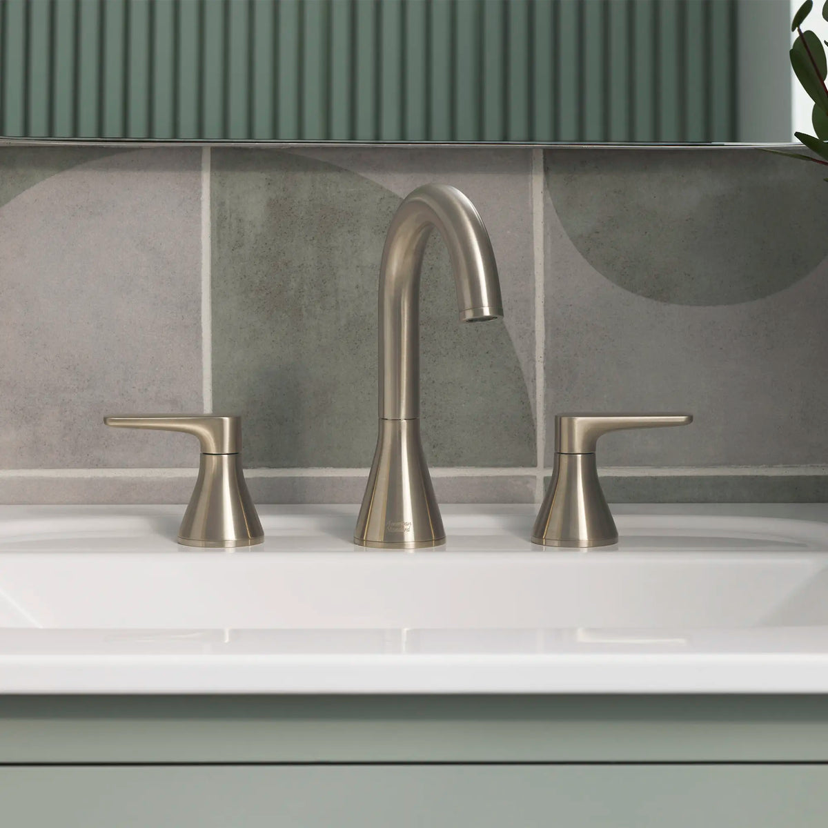 American Standard Aspirations 8-Inch Widespread 2-Handle Bathroom Faucet 1.2gpm/4.5 L/min With Lever Handles - details