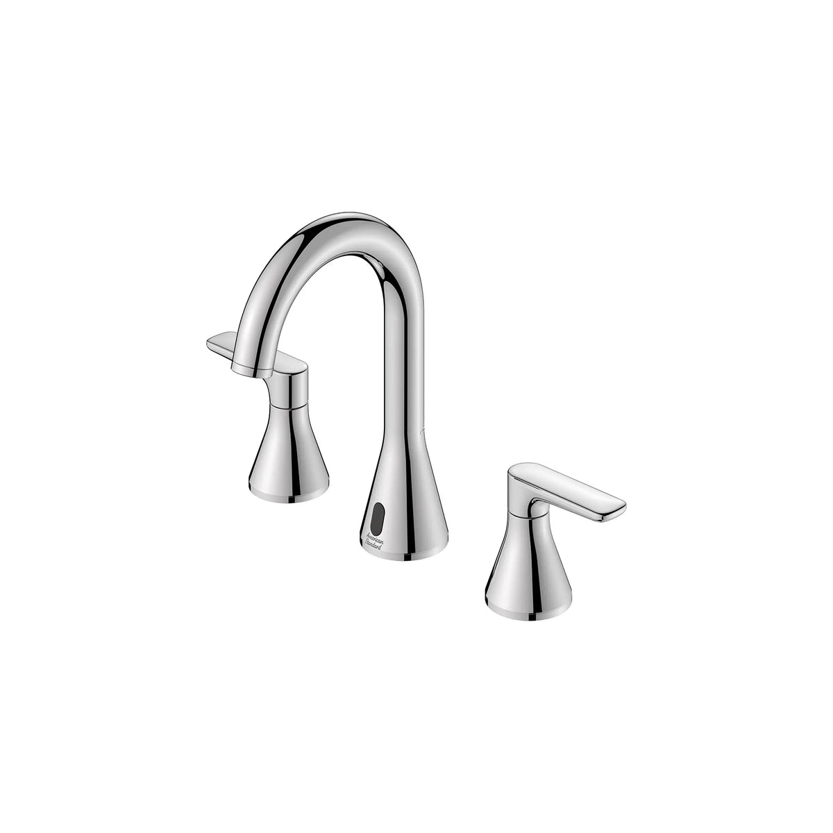 American Standard Aspirations 8-Inch Hybrid Wideset Bathroom Faucet 1.2gpm/4.5L/min With Lever Handles - Polished Chrome