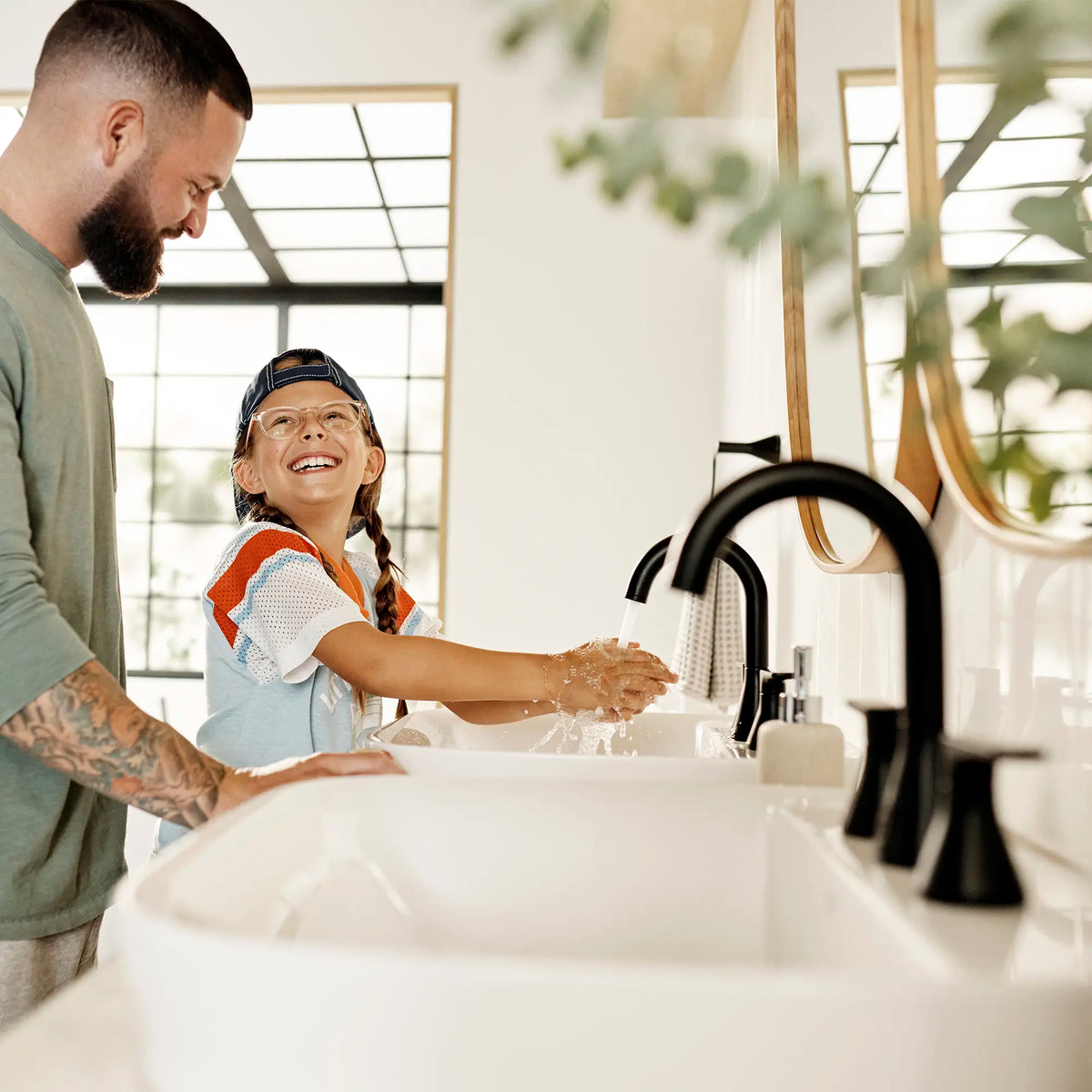 American Standard Aspirations 8-Inch Hybrid Wideset Bathroom Faucet 1.2gpm/4.5L/min With Lever Handles - details