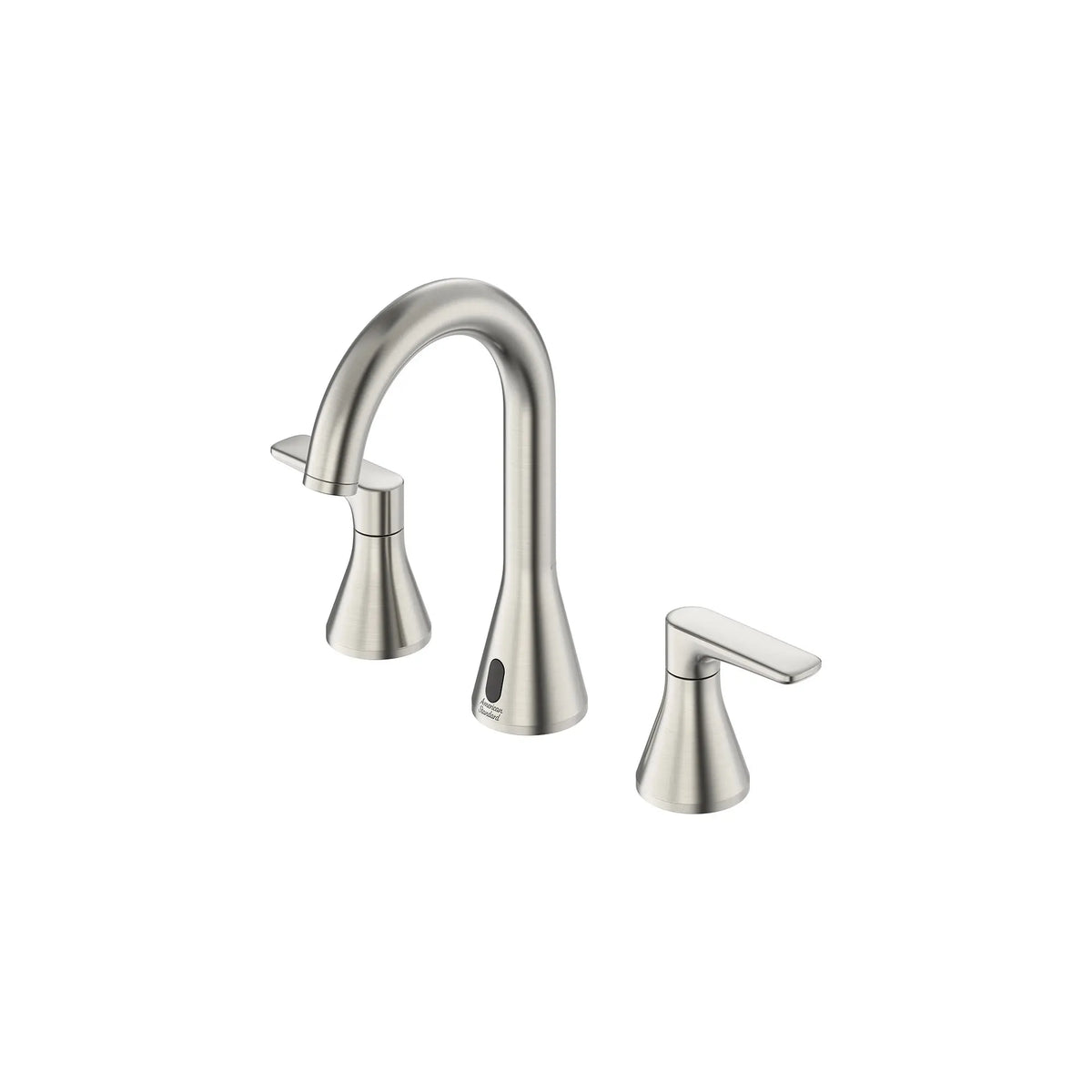 American Standard Aspirations 8-Inch Hybrid Wideset Bathroom Faucet 1.2gpm/4.5L/min With Lever Handles - Brushed Nickel