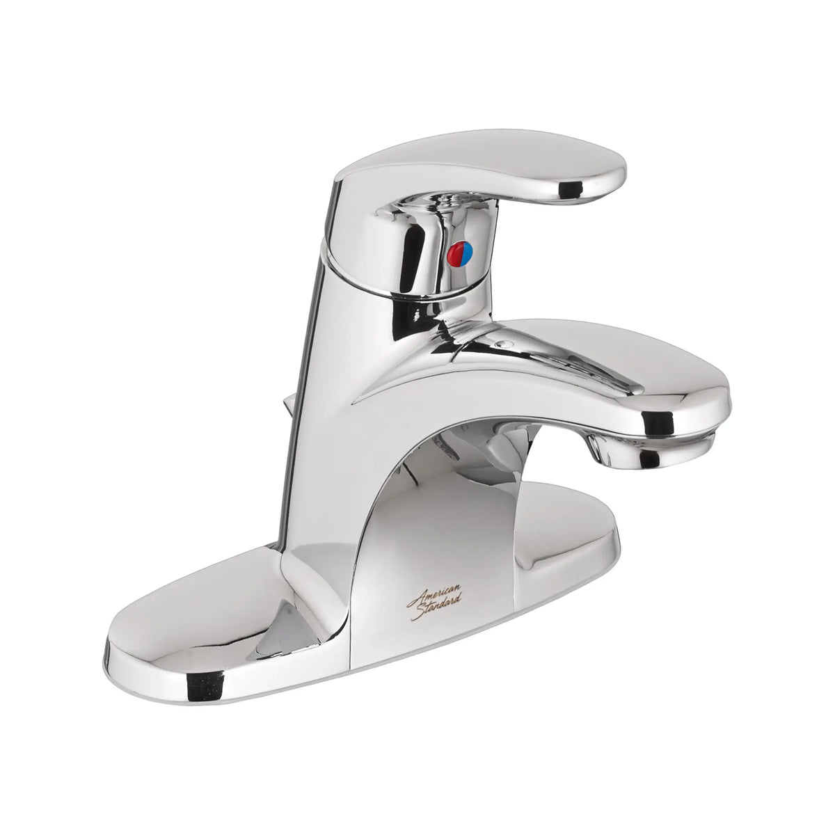 American Standard Colony PRO 4-Inch Centerset Single-Handle Bathroom Faucet 1.2 gpm/4.5 L/min With Lever Handle - Polished Chrome