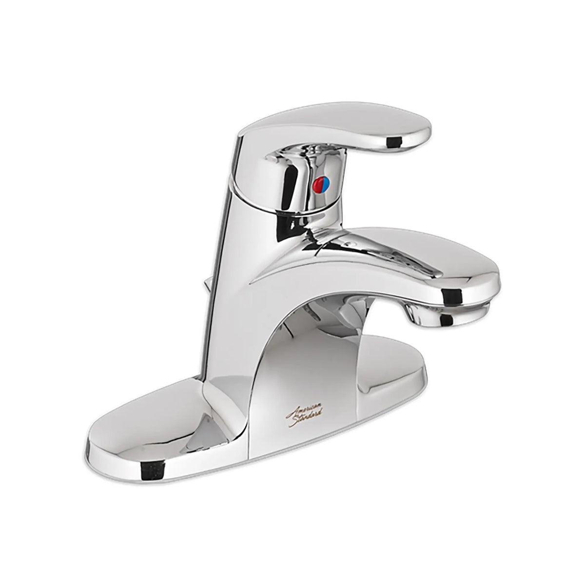 American Standard Colony PRO 4-Inch Centerset Single-Handle Bathroom Faucet 1.2 gpm/4.5 L/min With Grid Drain and Lever Handle - product view