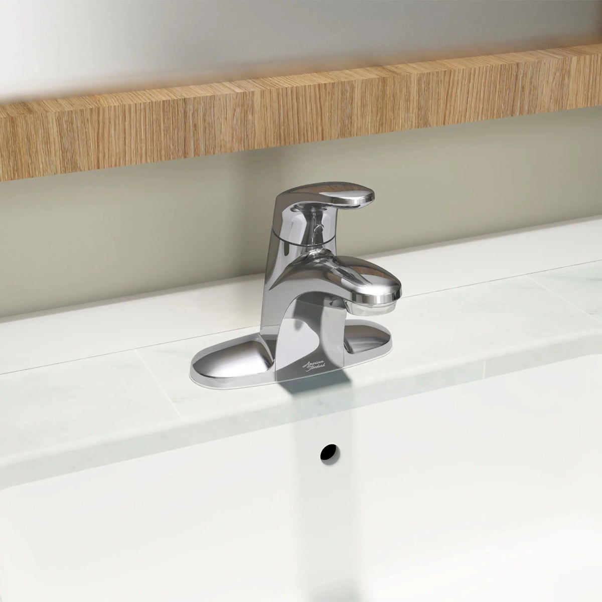 American Standard Colony PRO 4-Inch Centerset Single-Handle Bathroom Faucet 0.5 gpm/1.9 L/min With Lever Handle - product view