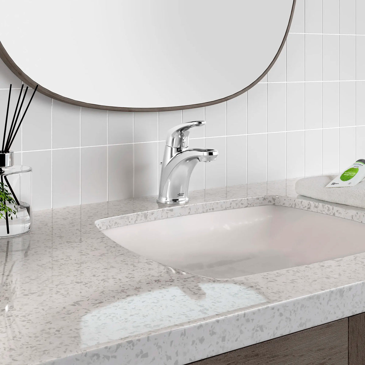 American Standard Colony PRO Single Hole Single-Handle Bathroom Faucet 1.2 gpm/4.5 Lpm With Lever Handle - product view