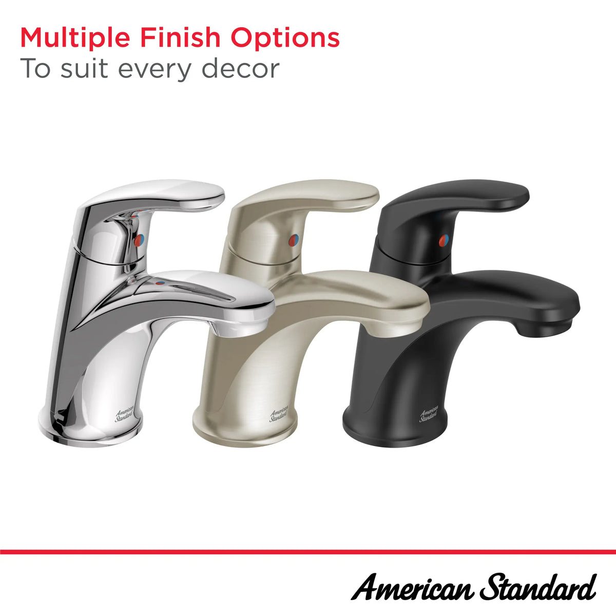 American Standard Colony PRO Single Hole Single-Handle Bathroom Faucet 1.2 gpm/4.5 Lpm Less Drain With Lever Handle - details
