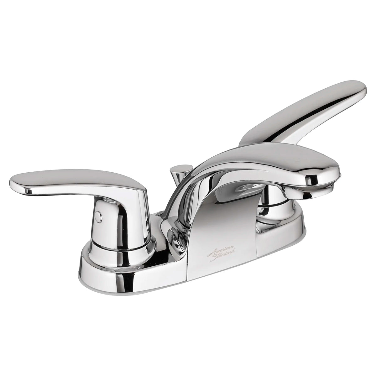 American Standard Colony PRO 4-Inch Centerset 2-Handle Bathroom Faucet 1.2 gpm/4.5 Lpm With Lever Handles - details