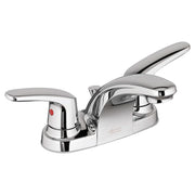 American Standard Colony PRO 4-Inch Centerset 2-Handle Bathroom Faucet 1.2 gpm/4.5 Lpm Less Drain, With Lever Handles - Polished Chrome
