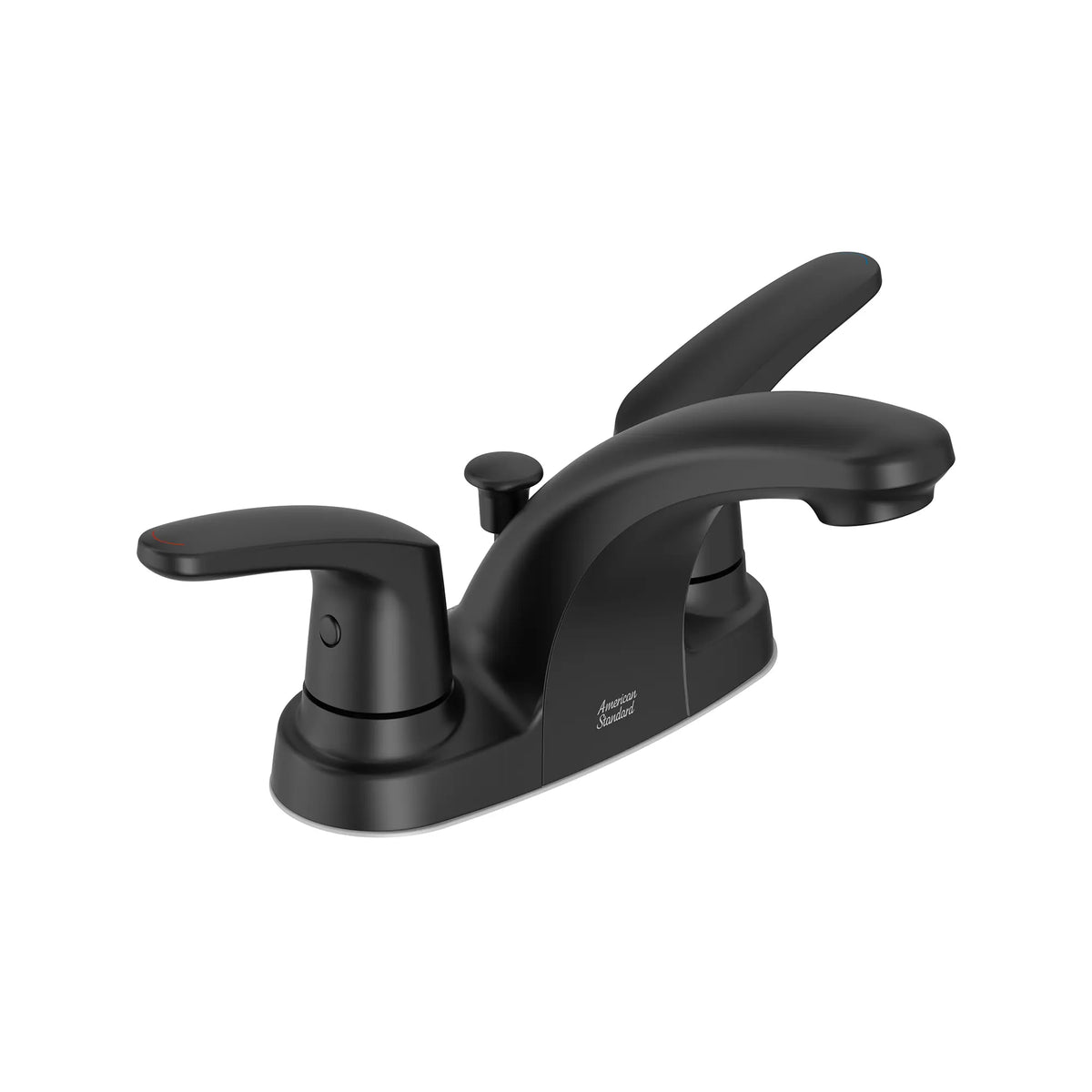 American Standard Colony PRO 4-Inch Centerset 2-Handle Bathroom Faucet 1.2 gpm/4.5 Lpm Less Drain, With Lever Handles - details