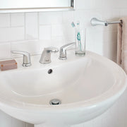 American Standard Colony PRO 8-Inch Widespread 2-Handle Bathroom Faucet 1.2 gpm/4.5 L/min With Lever Handles - Polished Chrome