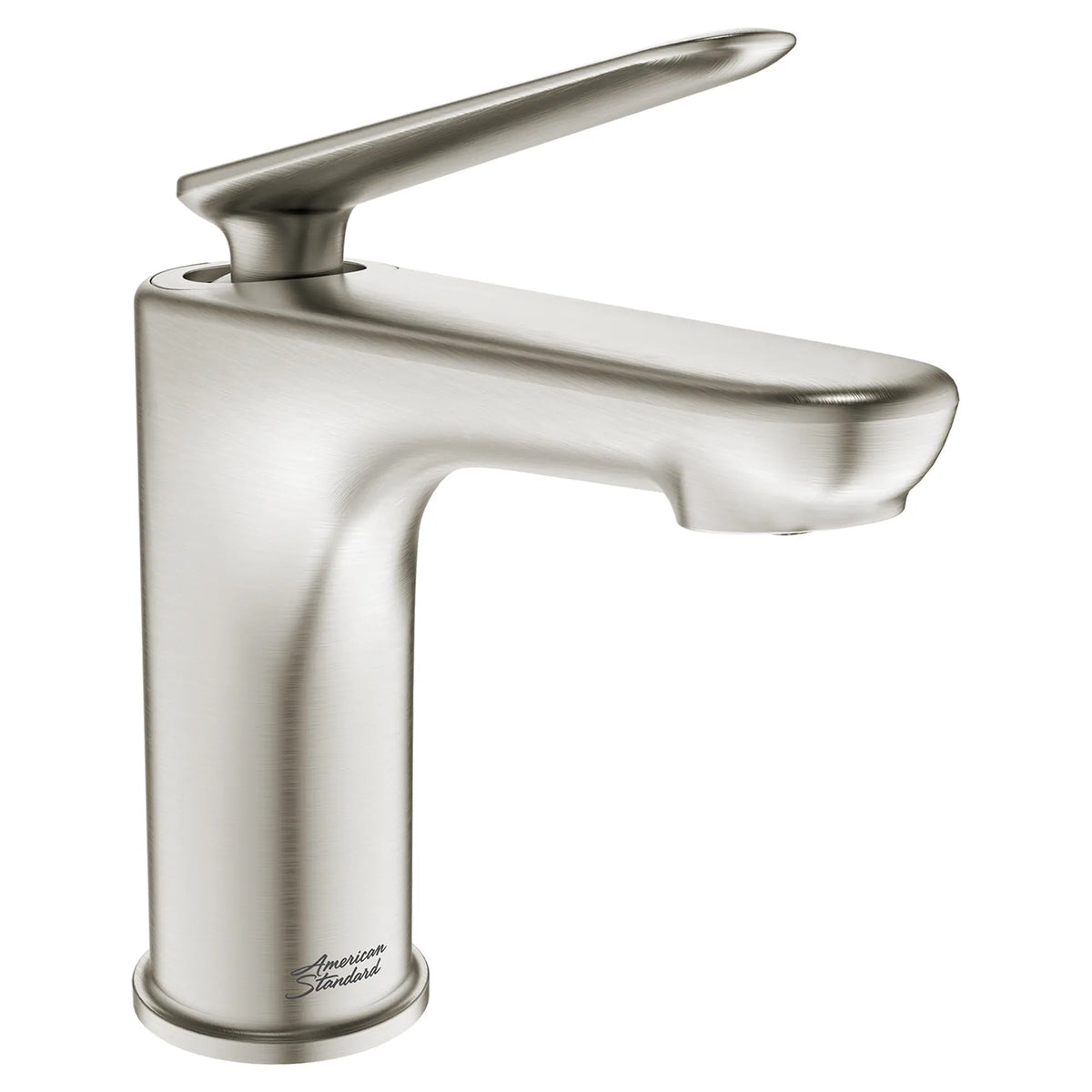 American Standard Studio S Single Hole Single-Handle Bathroom Faucet 1.2 gpm/ 4.5 L/min With Lever Handle - Brushed Nickel