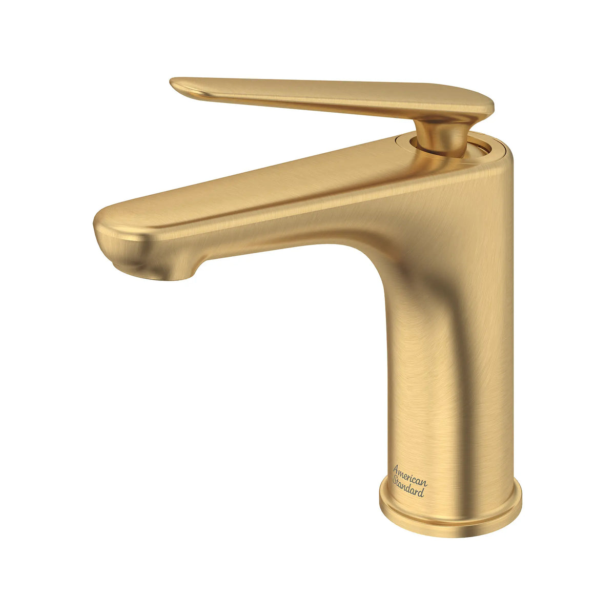 American Standard Studio S Single Hole Single-Handle Bathroom Faucet 1.2 gpm/ 4.5 L/min With Lever Handle - Brushed Cool Sunrise