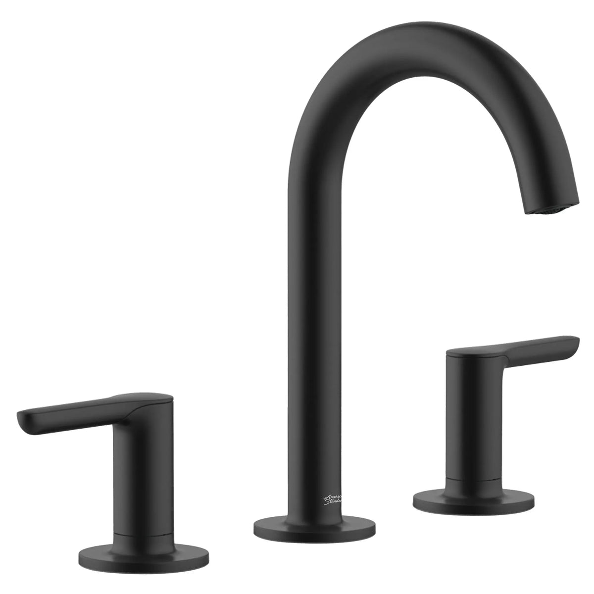 American Standard Studio S 8-Inch Widespread 2-Handle Bathroom Faucet 1.2 gpm/4.5 L/min With Lever Handles - Matte Black