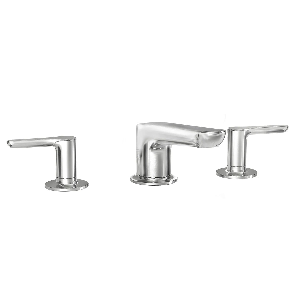 American Standard Studio S Widespread Low Spout Lever Handles 1.2 gpm/4.5 L/min With Lever Handles 7105857 - Polished Chrome